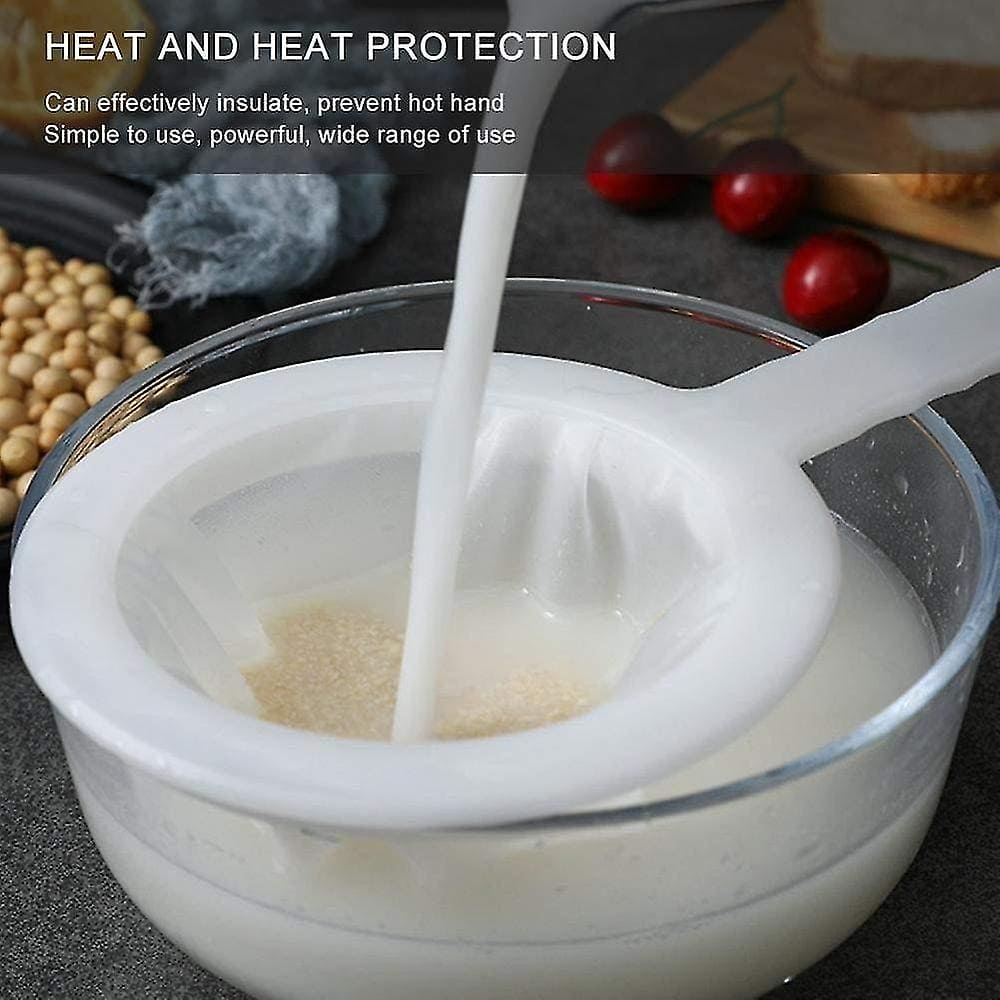 Nylon Mesh Filter, Kitchen Soybean Milk Filter, Fine Mesh Strainer, Kitchen Nylon Cheesecloths, Yogurt Mesh Sieve Filter Strainer Net, Reusable Ultra Fine Filter, Multifunctional Colander with Handle Nylon Mesh Filter, Kitchen Soybean Milk Filter, Fine Mesh Strainer, Kitchen Nylon Cheesecloths, Yogurt Mesh Sieve Filter Strainer Net, Reusable Ultra Fine Filter, Multifunctional Colander with Handle